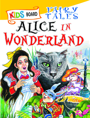 Kids Board Fairy Tales Alice In Wonderland