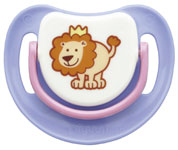SILICONE PACIFIER STEP 1, LION